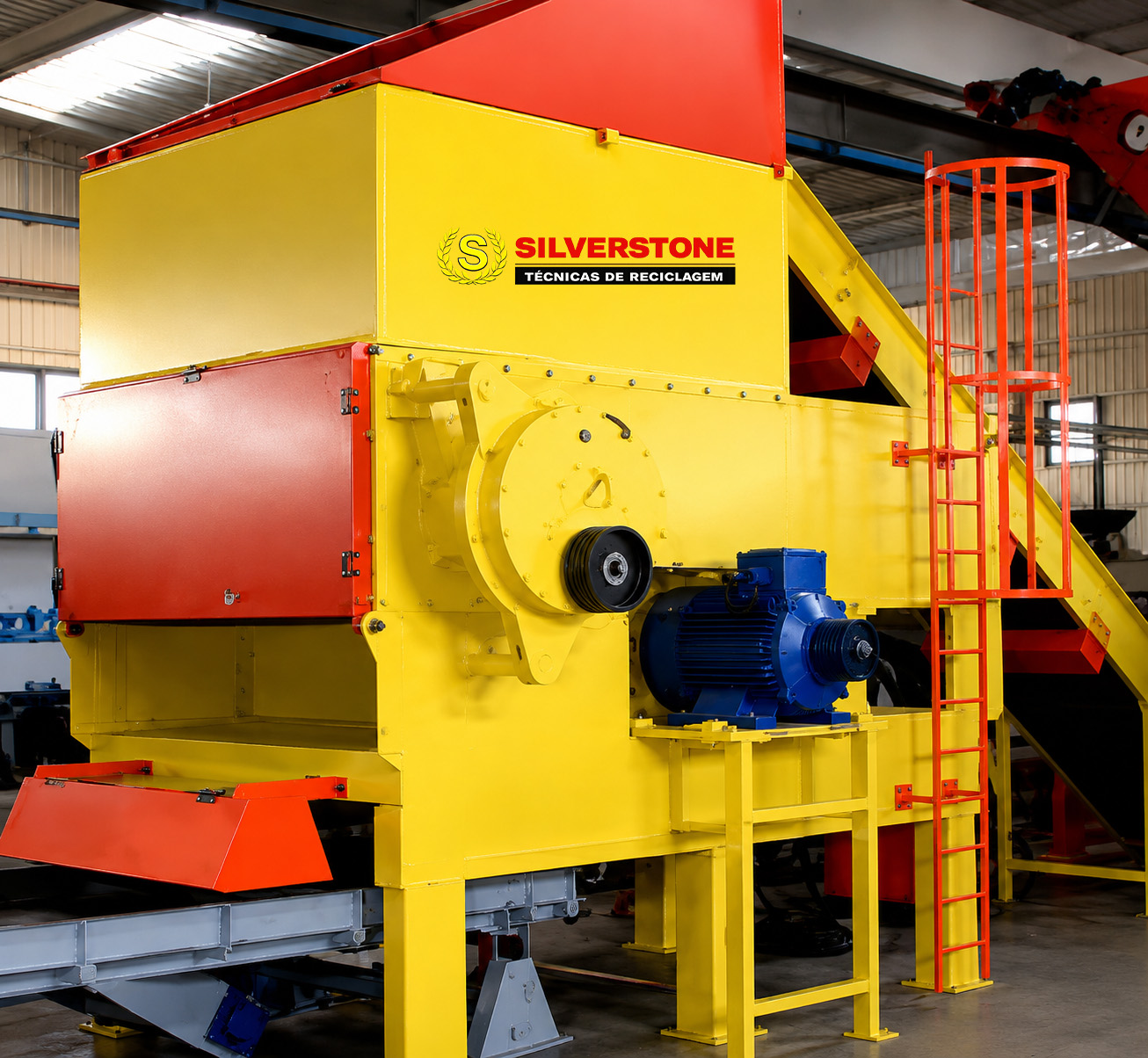 Moedor Monoeixo com Grelha Silverstone